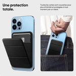 Portefeuille magnétique pour cartes de téléphone portable