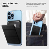 Portefeuille magnétique pour cartes de téléphone portable