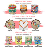 Kit de fabrication de bracelets en perles d'argile