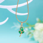 Ensemble de bijoux fleur de tulipe douce