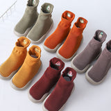 Chaussures tricotées et brodées pour bébés et jeunes enfants