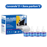 Ensemble diffuseur de phéromones apaisantes pour animaux (versions chat et chien)