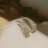 Boucles d'oreilles strass personnalisées