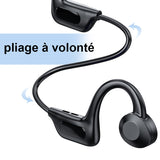Casque à conduction osseuse - Casque sans fil Bluetooth