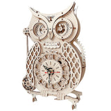 Casse-tête hibou Horloge de siège