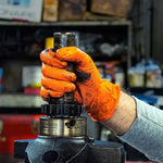 Gants en nitrile orange(50pcs)