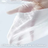 Cardigan en lin tricoté sans boutons