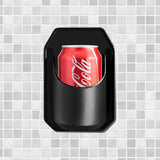 Porte-bière de douche pour bouteilles et canettes