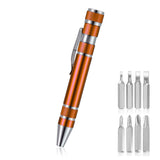 Stylo tournevis de précision 8 en 1
