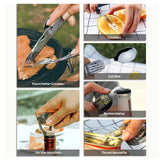 Set d'ustensiles multifonctionnels de camping 5 en 1