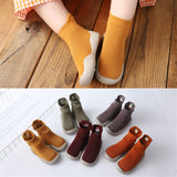 Chaussures tricotées et brodées pour bébés et jeunes enfants