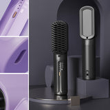 Mini peigne lisseur portatif sans fil