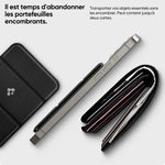 Portefeuille magnétique pour cartes de téléphone portable