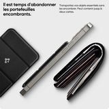 Portefeuille magnétique pour cartes de téléphone portable