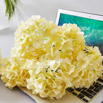Fleurs d'hortensia artificielles pour l'extérieur