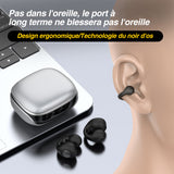 Casque d'écoute Bluetooth à clip à conduction osseuse