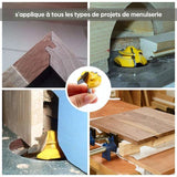 Fraise à Mortaiser à 45 degrés