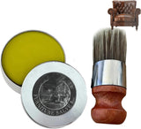 Búho Sabio Pomada y cepillo para muebles