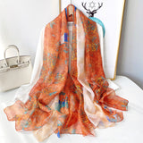 Nuages de voile doux Châle fin d'été