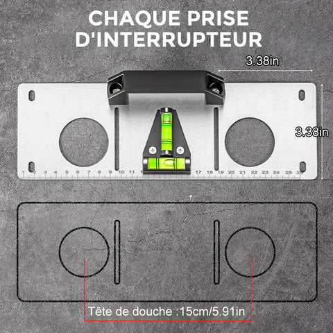 Règle de Niveau en Acier Inoxydable