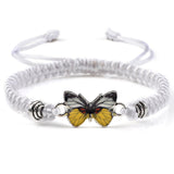 Bracelet à breloque de papillon