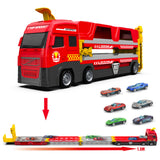 Camion méga transporteur avec piste de course d'éjection