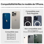Portefeuille magnétique pour cartes de téléphone portable