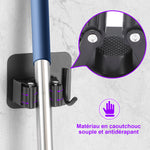 Support pour vadrouille en acier inoxydable
