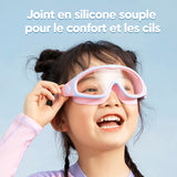 Lunettes de natation à grande monture pour enfants