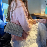 Sac de luxe léger en diamant