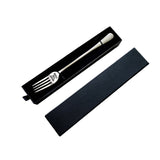 Histoire d'amour fourchette en acier inoxydable