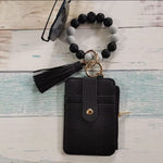 💖 Portefeuille porte-clés en silicone tendance