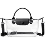 Sac à main en PVC transparent