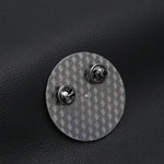 Broche en forme de roue tournante