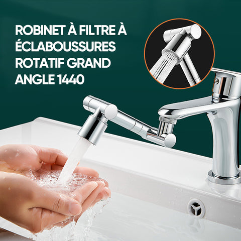 Robinet à Filtre Anti-éclaboussures Rotatif
