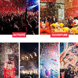 Pistolet gonflable de feux d'artifice de jouet