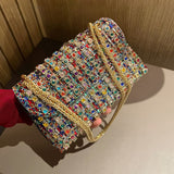 Sac de luxe léger en diamant