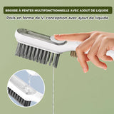 Brosse à récurer liquide 2 en 1