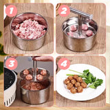 Machine à boulettes de viande en acier inoxydable