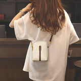 Sac bandoulière à blocs de couleurs