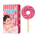 Bombe de bain « Sucette magique »