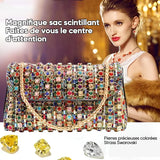 Sac de luxe léger en diamant