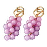 Porte-clés pendentif raisin