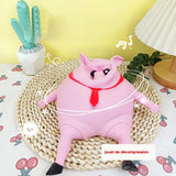 Jouet cochon rose à décompression créative