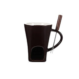 Multifunktionell keramisk fonduemugg