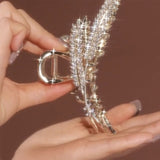 Barrette Métallique en Forme d'Oreille de Blé