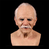 Masque en latex de simulation d'Halloween