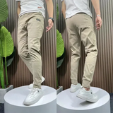 Pantalon cargo multi-poches à haute extensibilité pour hommes