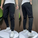 Pantalon cargo multi-poches à haute extensibilité pour hommes