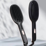 Peigne à Lisser Cheveux avec Pinces